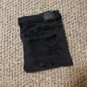 Black American eagle jeans